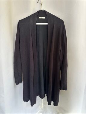 89th + Madison black Open-Front Cardigan sz xl xxl